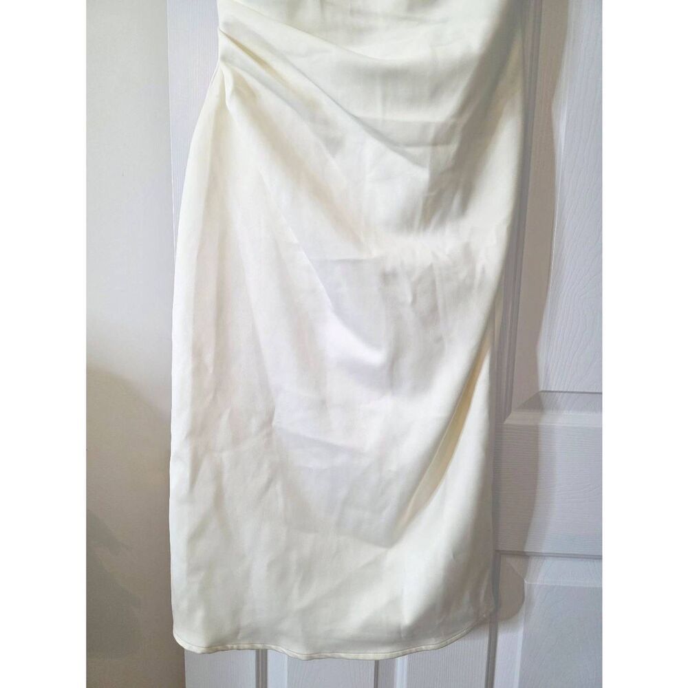House of CB Anja Satin Corset Midi Dress L $285 - Picture 6 of 12